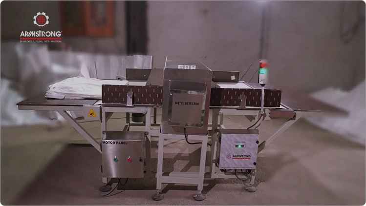Metal Detector with Conveyor System for FIBC & Jumbo Bags